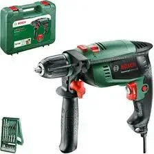 Bosch WIERTARKA UDAROWA UNIVERSAL IMPACT 730 - Taladro percutor de 730W, alta potencia, ideal para perforaciones en madera, metal y mampostería, diseño ergonómico y duradero