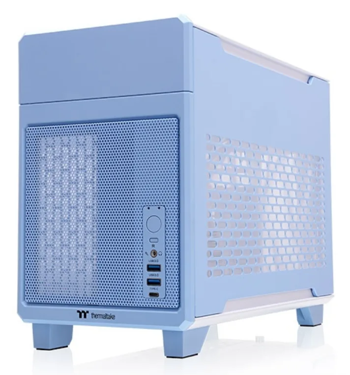 Thermaltake TR100 | Mini Tower | Super Compact | Hydrangea Blue