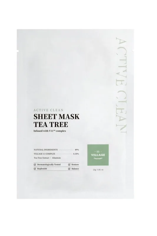 Active clean sheet mask tea tree 23 gr