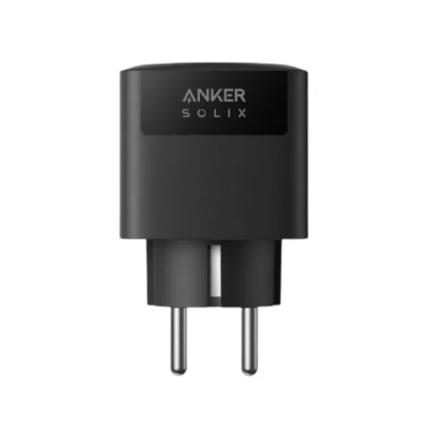 Anker SOLIX Smart Plug para planta de energía de balcón, banco solar serie 2, WiFi, Bluetooth, detección precisa de carga de corriente, ahorra costes de electricidad, Plug & Play, App, mando a