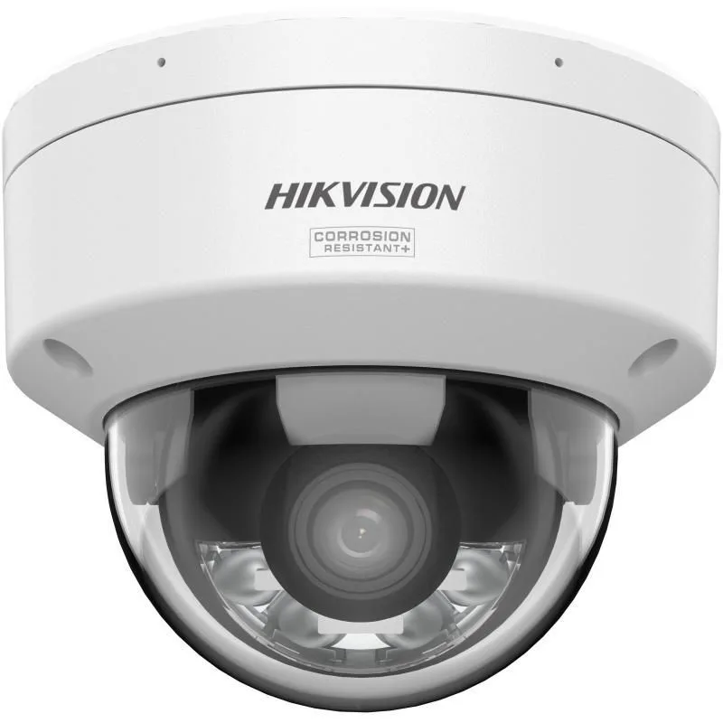 Hikvision DS-2CD2187G3-LIS2UY, Cámara Domo IP de 8 MP, ColorVu, Audio Dual, Resistente al Agua IP67, 2,8 mm