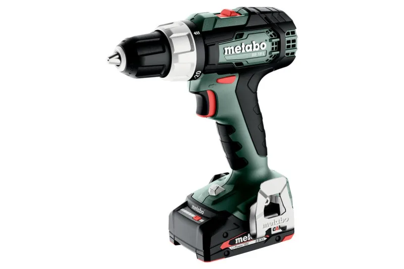 Metabo BS 18 L 2x 2Ah metaBOX trapano avvitatore a batteria