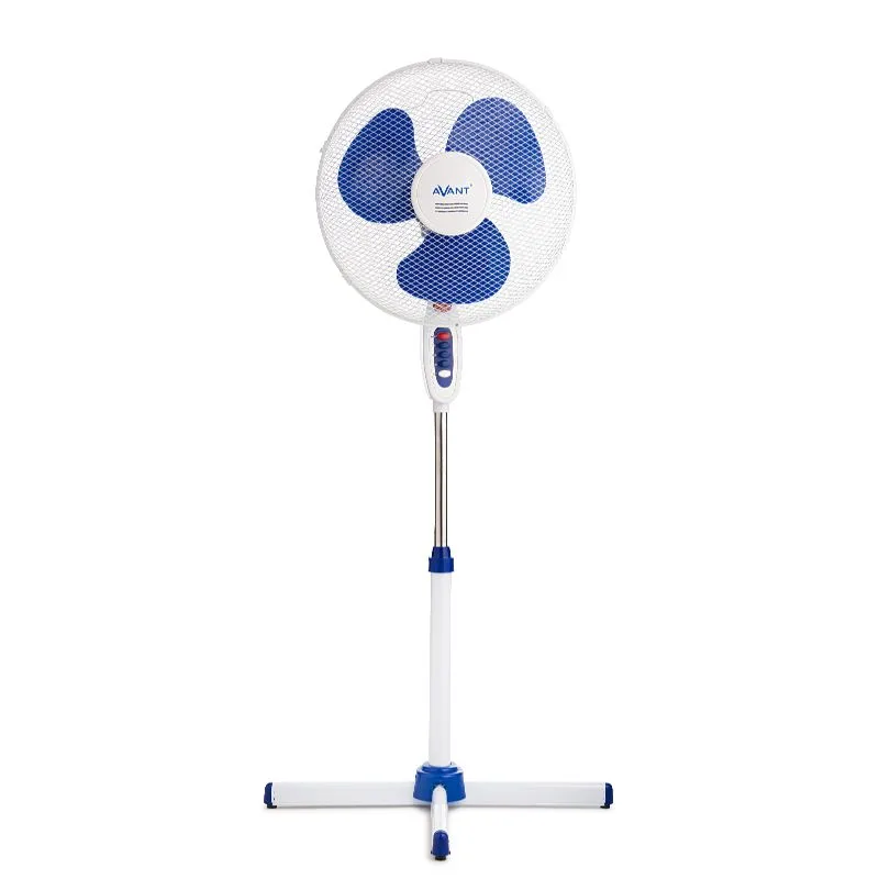 Avant Ventilador de pie | Pack de 2 unidades Ventilador de Pie 45W Oscilante con 3 velocidades | Altura regulable | Ventilador con Rejilla de nido de abeja de 40cm.