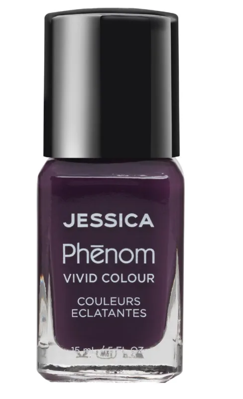 Esmalte de uñas Jessica, Phenom Vivid Colour, acabado brillante similar al gel, larga duración hasta 10 días, color Exquisite, 14 ml