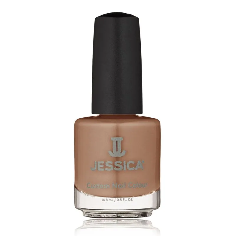Esmalte de Uñas Jessica Custom Nail Colour CNC-660 Buck Naked, Textura Cremosa, Secado Rápido, Resistente a Astillas, 14.8 ml, Libre de Tolueno