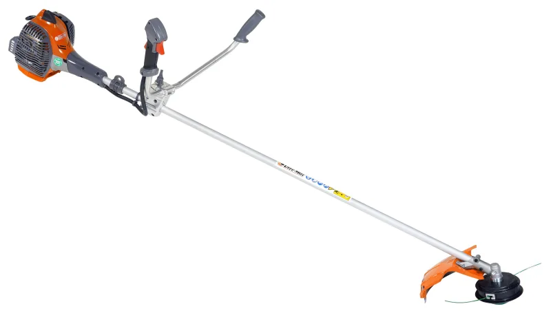 Desbrozadora a Gasolina Oleo-Mac BC 241 T con hilo de nylon, potente motor, diseño ergonómico y alto rendimiento para jardinería y mantenimiento de terrenos