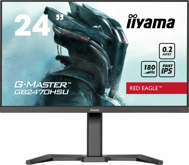 iiyama GB2470HSU-B6-60.5 cm, IPS, 1920x1080, 180Hz, 1H1DP, HAS