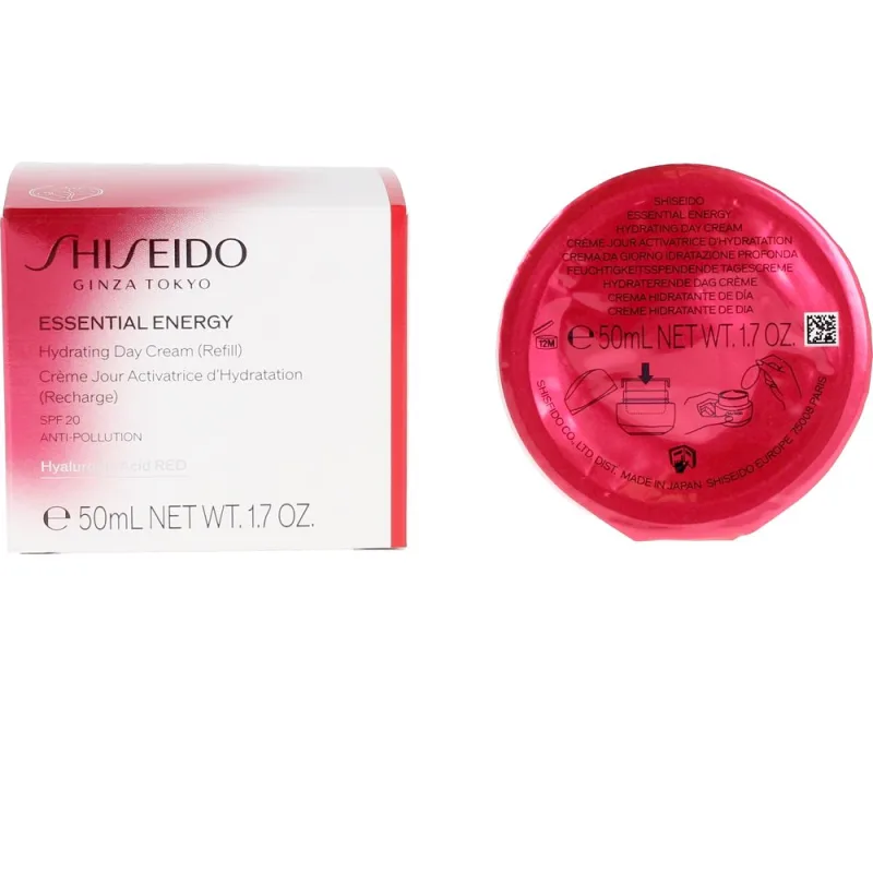Shiseido essential energy hydrating day cream refill spf20 50 ml