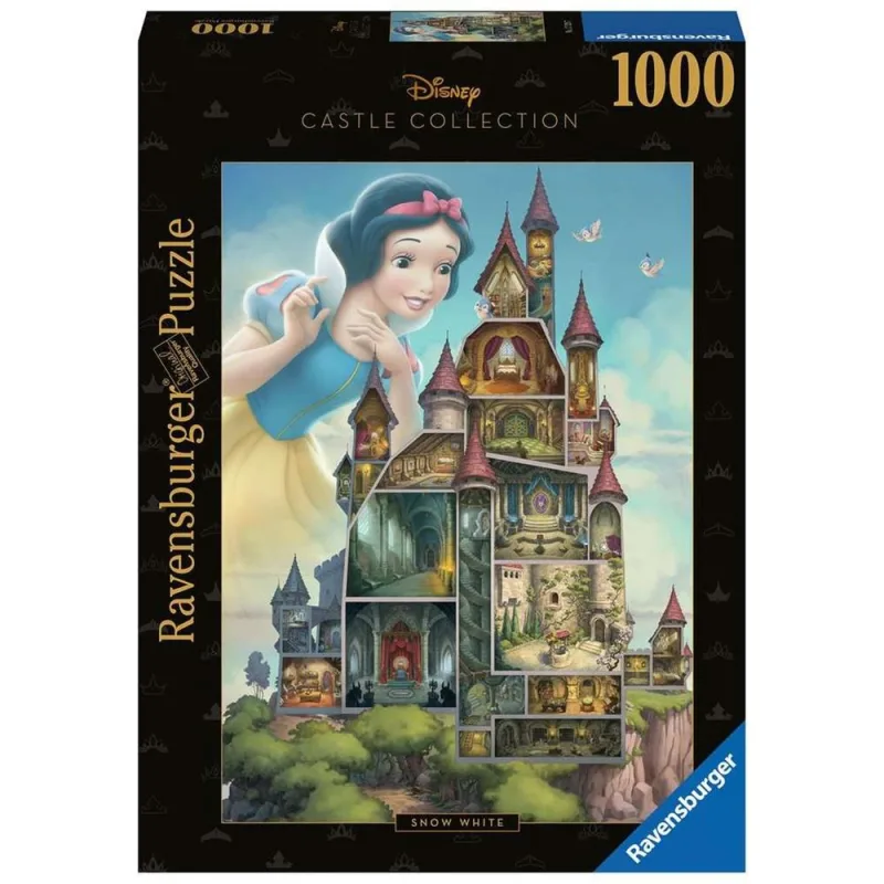 Ravensburger - Puzzle: Disney Blancanieves, 1000 piezas, Puzzles para Adultos, Rompecabezas para Adultos, Regalos a Partir de 14 Años, 70x50cm
