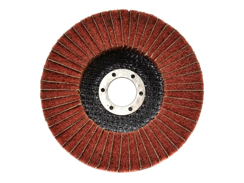 Disco lamelado de fibra para pulidoras 125mm - Ideal para pulido y acabado en superficies metálicas