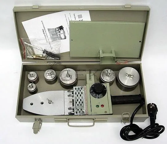 Geko G81030 - Máquina de soldar para tuberías de papel (20 a 63 mm), multicolor