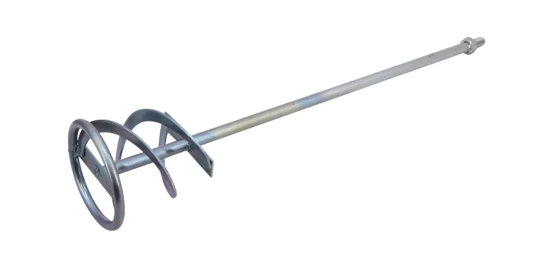 Awtools Mezclador para Mortero M14 - 140 mm x 600 mm BL, mezclador con rosca M14, ideal para morteros y construcción, 1 pieza
