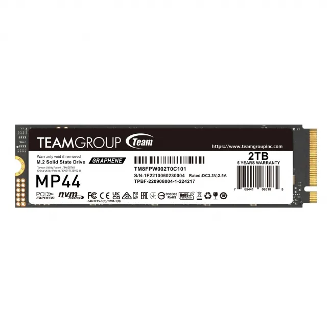 Team Group MP44 2 TB M.2 PCI Express 4.0 NVMe