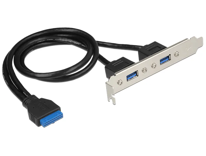 DeLOCK 84836 tarjeta y adaptador de interfaz Interno USB 3.2 Gen 1 (3.1 Gen 1)
