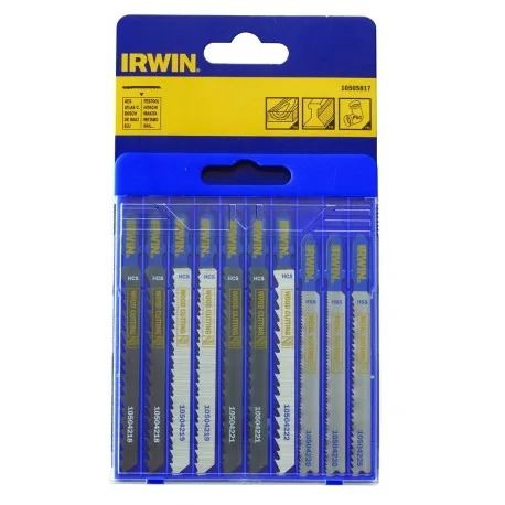 IRWIN 10505817 - Juego de sierras de sable con vástago en T