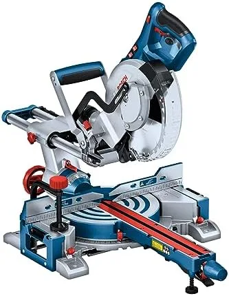 Bosch Professional ingletadora telescópica GCM 305-216 D (cortes hasta 66 x 305 mm, incl. 1 disco de sierra, 2 soportes de pieza, saco para polvo, mordaza)