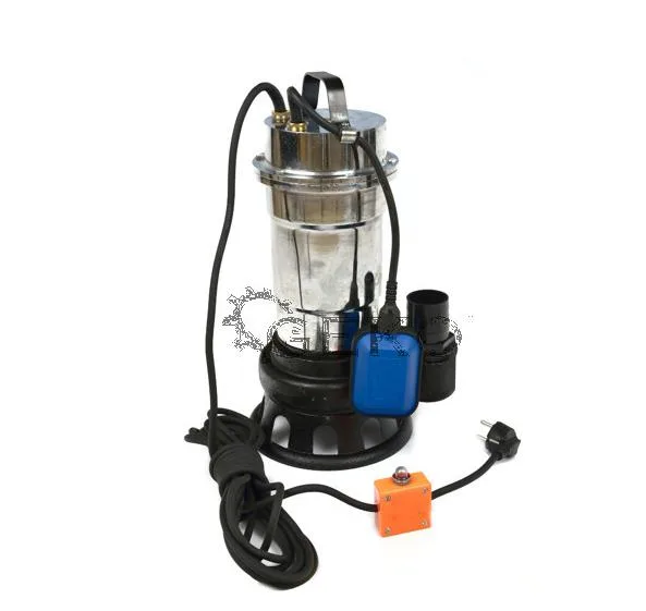 Pompa wody brudbej 550w z rozdrabniaczem nikiel wyłącznik termiczny