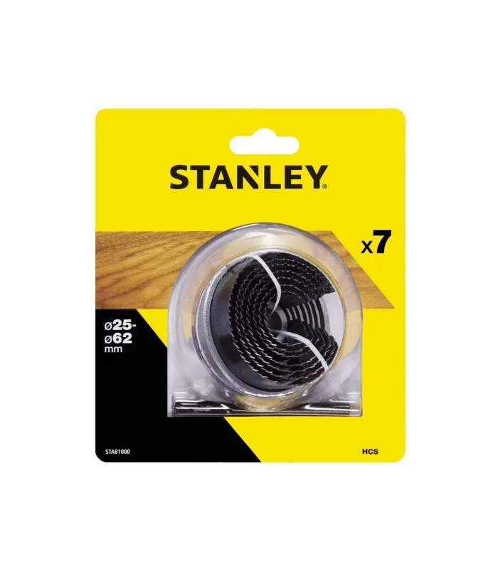 Stanley otwornica hcs do drewna 25-62mm 25/32/38/45/50/56/62 mm