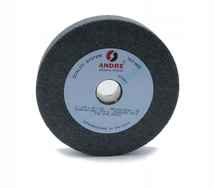 Andre ściernica płaska 125mm x 20mm x 20mm 98c60k7vc01-35 czarna "typ 1"
