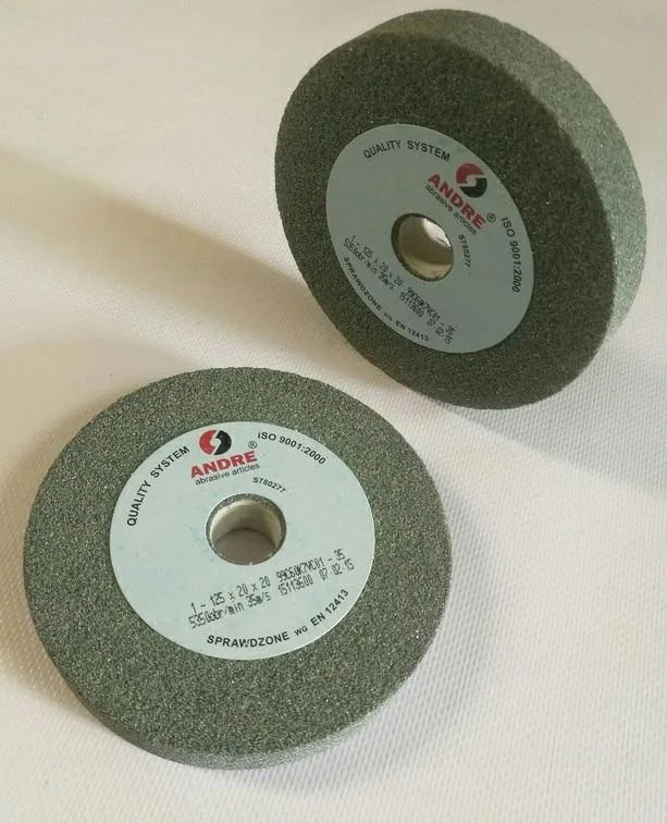 Andre ściernica płaska 125mm x 20mm x 20mm 99c60k7vc01-35 zielona "typ 1"
