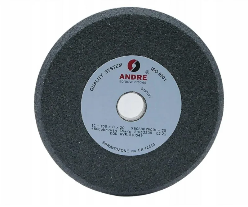 Andre ściernica profilowana 150mm x 8mm x 20mm 98c60k7vc01-35 czarna "typ 1c"