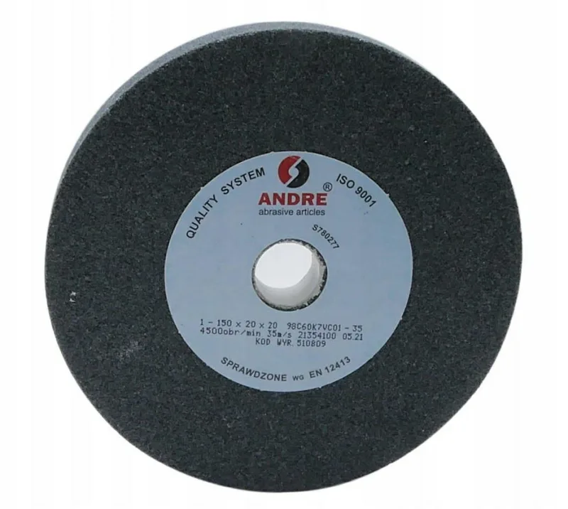 Andre ściernica płaska 150mm x 20mm x 20mm 98c60k7vc01-35 czarna "typ 1"