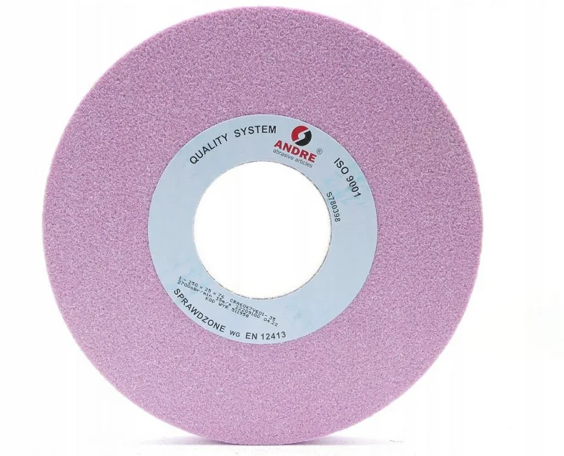 Andre ściernica płaska 250mm x 25mm x 76mm cra60k7ve01-35 różowa "typ 1"