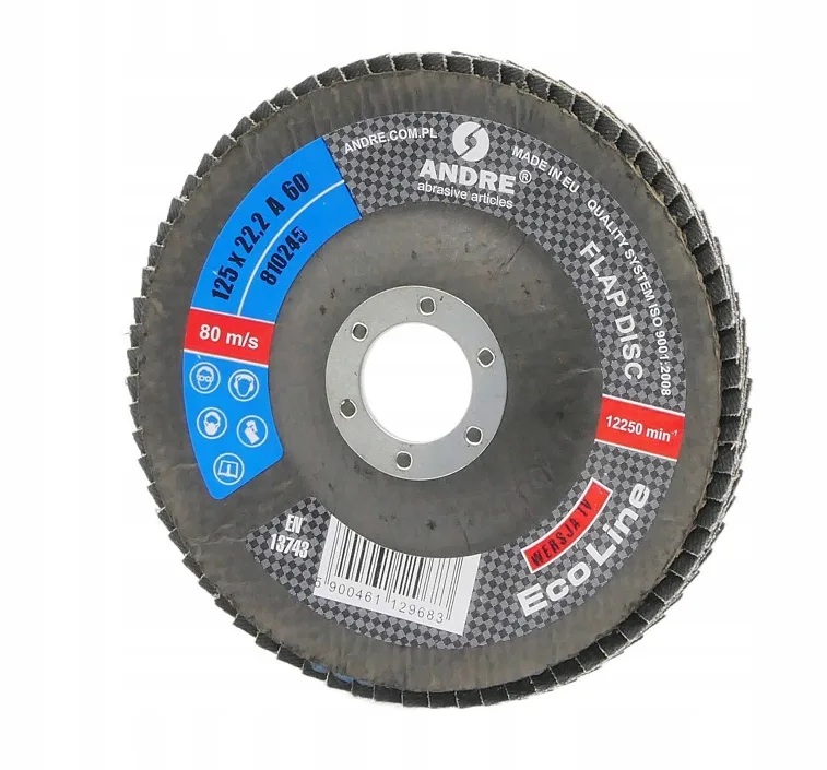 Andre ściernica listkowa 125mm p60 eco line wersja iv