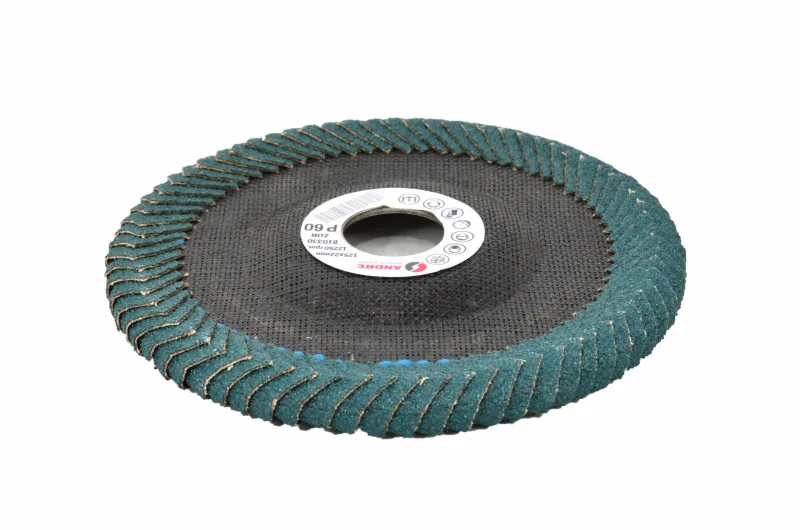 Andre ściernica pachwinowa 125mm p60 zur cyrkonowa płaska