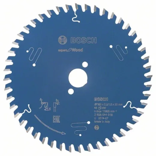 Bosch Profesional 2608644018 - Disco de sierra circular CSB Expert madera: 160x20x48D