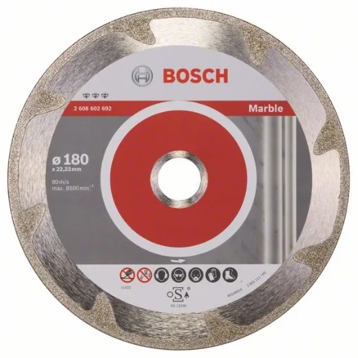 Bosch 2 608 602 692 - Disco de corte de diamante Best for Marble - 180 x 22,23 x 2,2 x 3 mm (pack de 1)