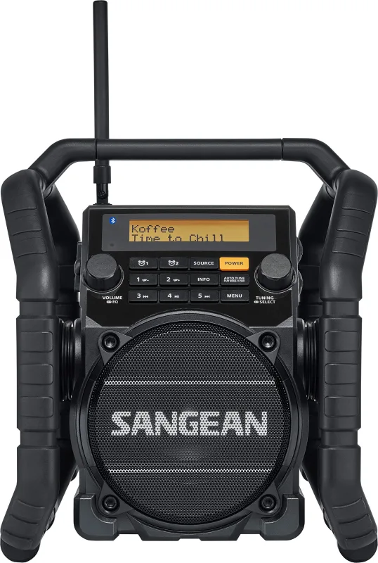 Sangean U-5 DBT Lugar de trabajo Analógico y digital Negro