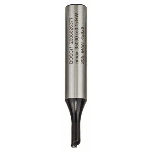 Bosch 2 608 628 377 - Fresas de ranurar - 8 mm, D1 4 mm, L 8 mm, G 51 mm (pack de 1)