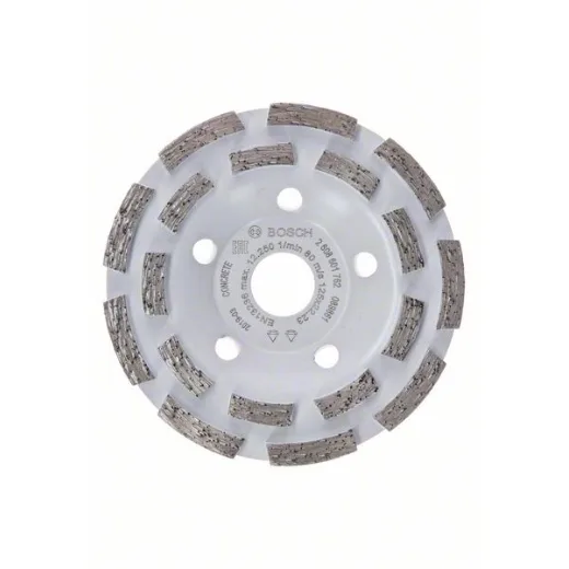 Bosch Professional 2608601762 Expert corte de diamante angular, discos de lijado de 125 mm, diámetro del orificio: 22,23 mm, accesorio para amoladora de hormigón, Color:, Size