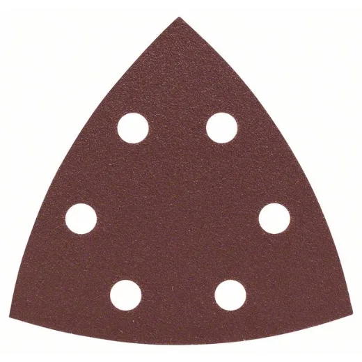 Bosch 2607019490 - Paquete de 25 lijas para lijadoras Delta (93 mm, grano 120)