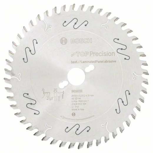 Hoja de sierra circular Top Precision Best for Laminated Panel Abrasive