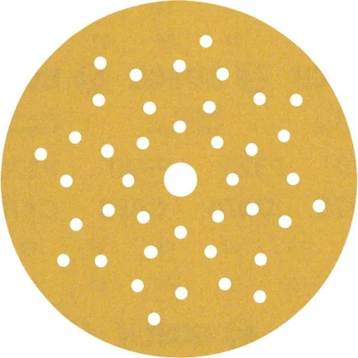 Bosch Professional 50x Lijas Expert C470 multiperforados (para Madera dura, Pintura sobre madera, Ø 125 mm, grano 320, accesorios Lijadora excéntrica)