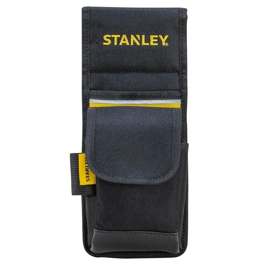 STANLEY 1-93-329 - Portaherramientas de Nylon para cinturón, Negro/ Amarillo