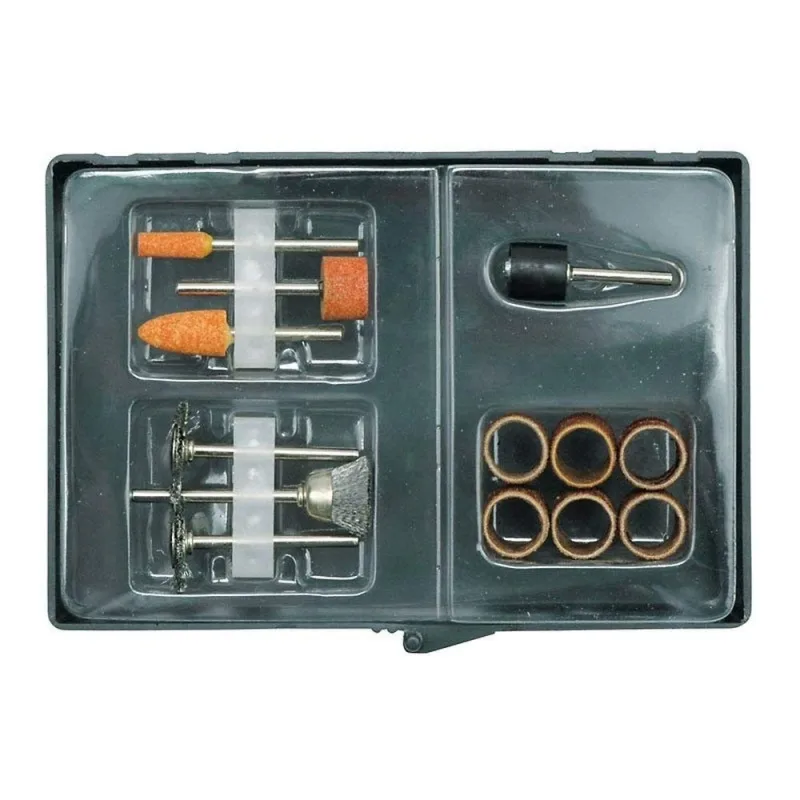 Vorel kamienie szlifierskie 32elem. zestaw akcesoriów do multiszlifierki trzpień3,2mm 25410