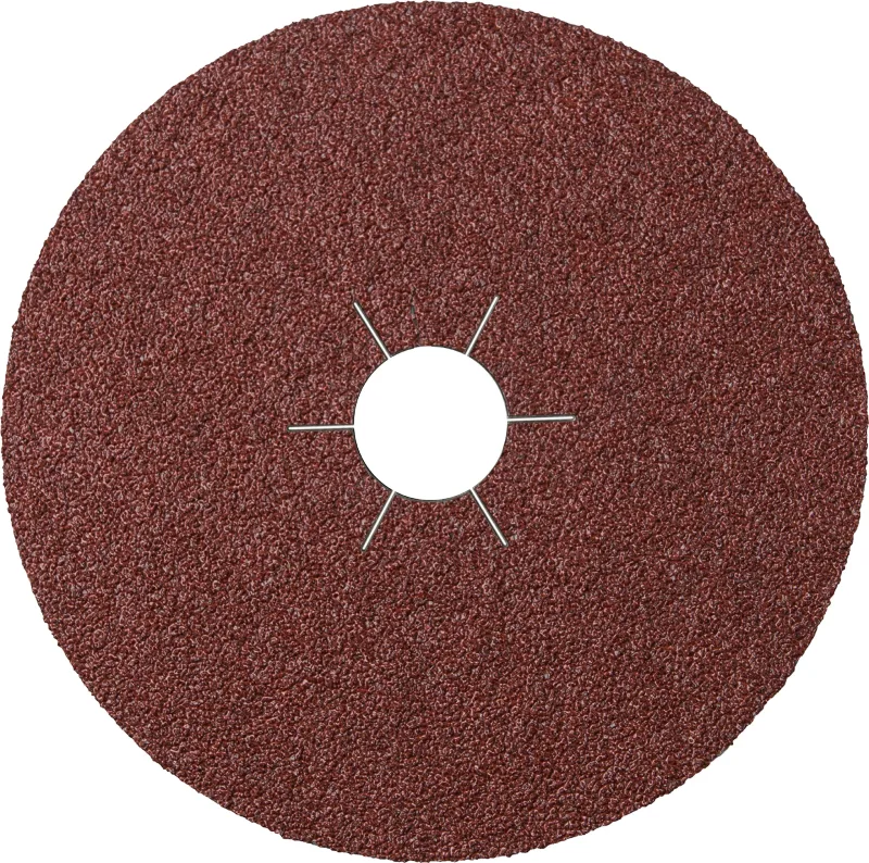 Klingspor 11013 Discos de Fibra Vulcanizados, CS 561, 30 Forma de Perforación, 40 Grano, 125 mm x 22 mm