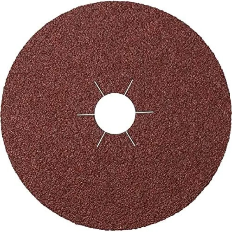 Klingspor 11012 Discos de Fibra Vulcanizados, CS 561, 30 Forma de Perforación, 36 Grano, 125 mm x 22 mm