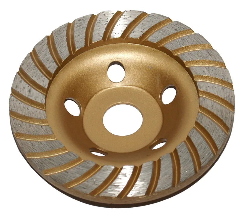 Diamante Diamantado para lijado Ø125 mm 22,2 Turbo lijadoras de hormigón Granito 8784