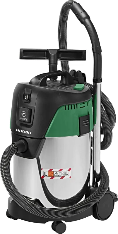Hikoki RP300YDLWAZ aspiradora 30 L Aspiradora de tambor Seca y húmeda 2600 W Sin bolsa
