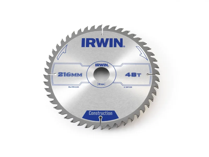 Irwin - Disco sierra circular 216mm/48t inglete