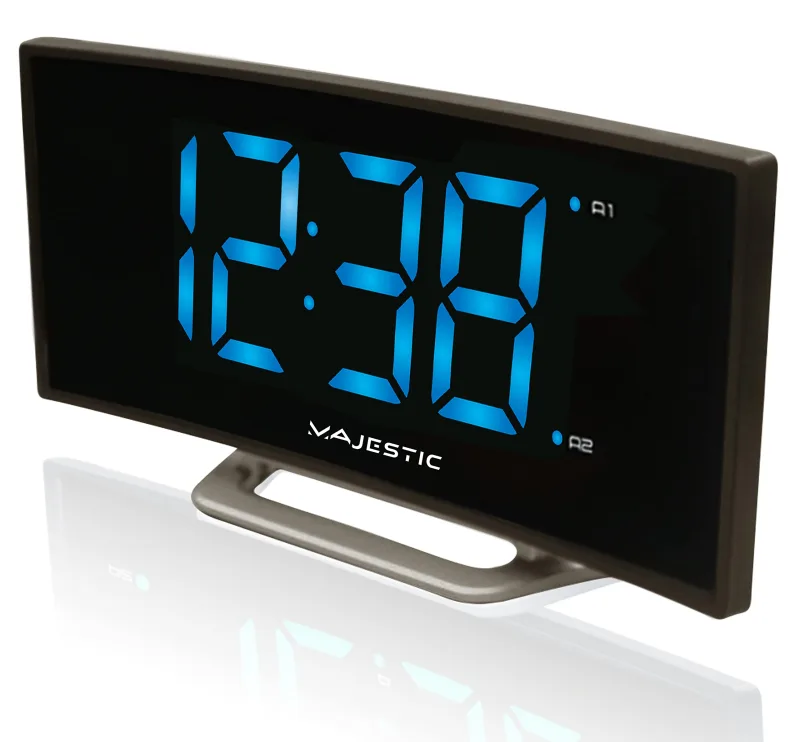 New Majestic SVE-234 Reloj despertador digital Negro