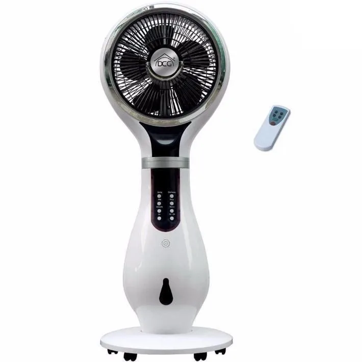 DCG VE1850TT - Ventilador COMBI: Función humidificador (máx. 200ml/h); Función antimosquitos; Función iónica. Dimensiones: 40x40x110h cm