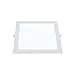 Downlight empotrable intego 2.0 pc quadrado 12w led 1200lm 6400k 120° l.17,5xan.17,5xal.2,5cm blanco