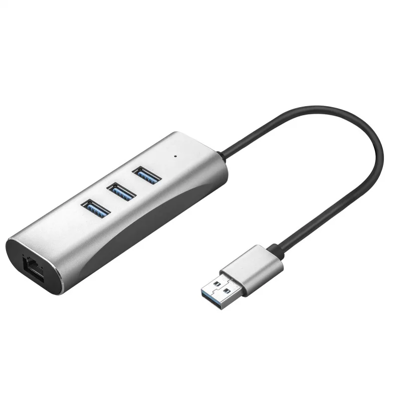 VALUE 12.99.1116 base para portátil y replicador de puertos USB 3.2 Gen 1 (3.1 Gen 1) Type-A Negro, Plata