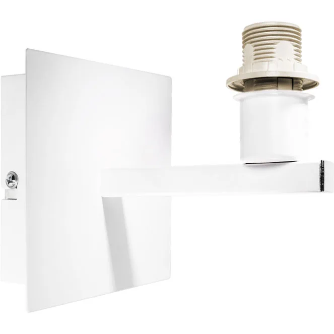 Base para aplique sydney 1xe14 l.12xan.15xal.13cm blanco