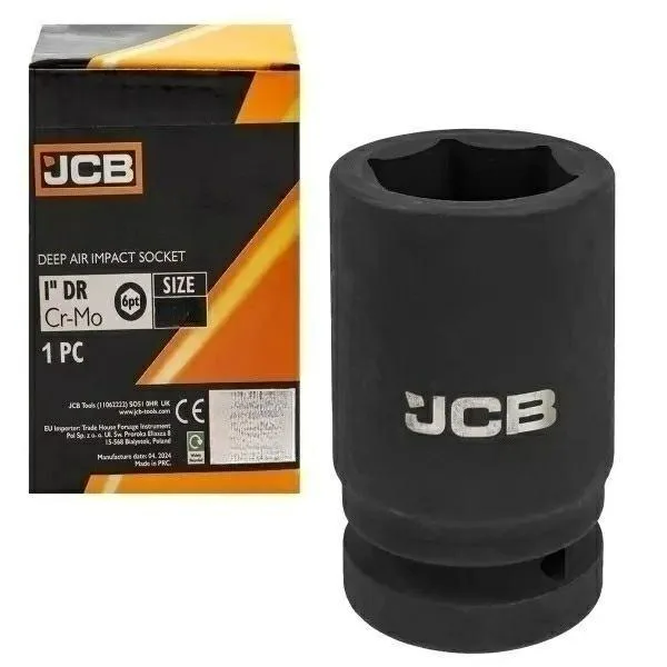 Nasadka de impacto profunda 1" 45mm (hexagonal)